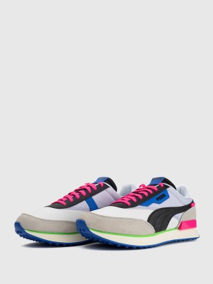 FUTURE RIDER PLAY ON Puma White-Gray Vio FUTURE RIDER PLAY ON Puma White-Gray Vio